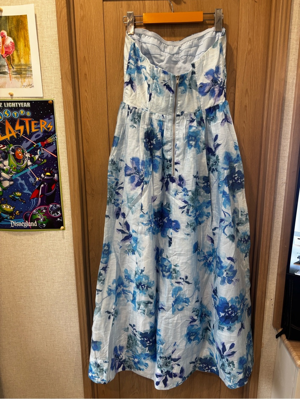 Bardot Lola Corset Midi Dress Size S Floral Feminine Luxury - Picture 5 of 10